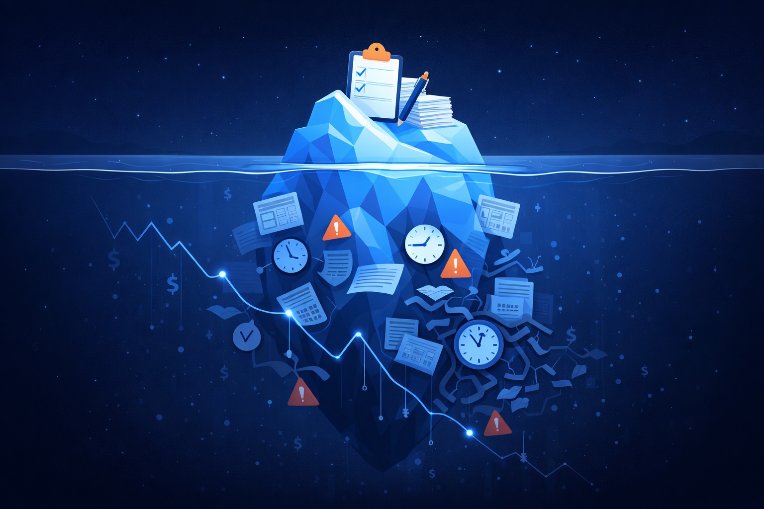 Manual vs digital operational systems